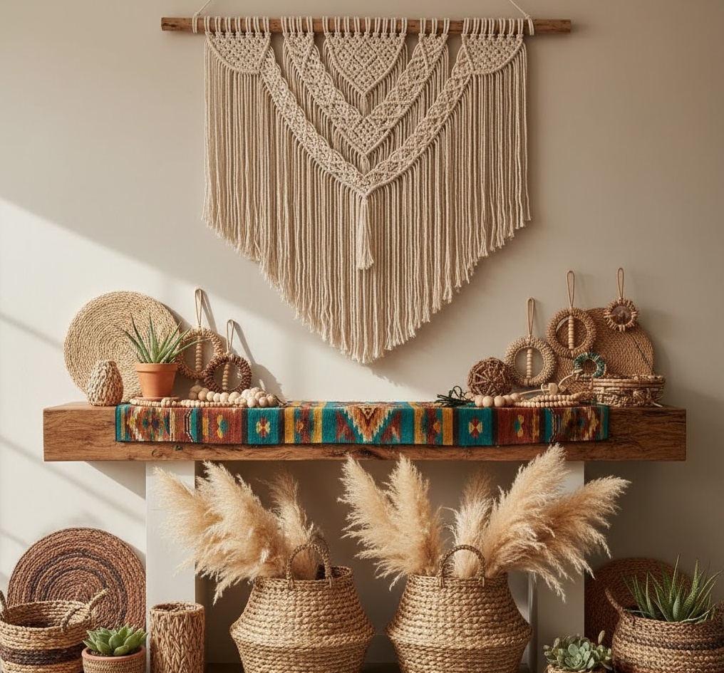 Bohemian Christmas Mantel 1761892175