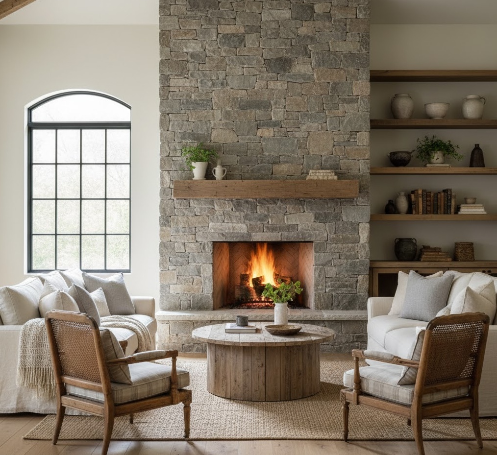 Classic Farmhouse Living Room 1761801737