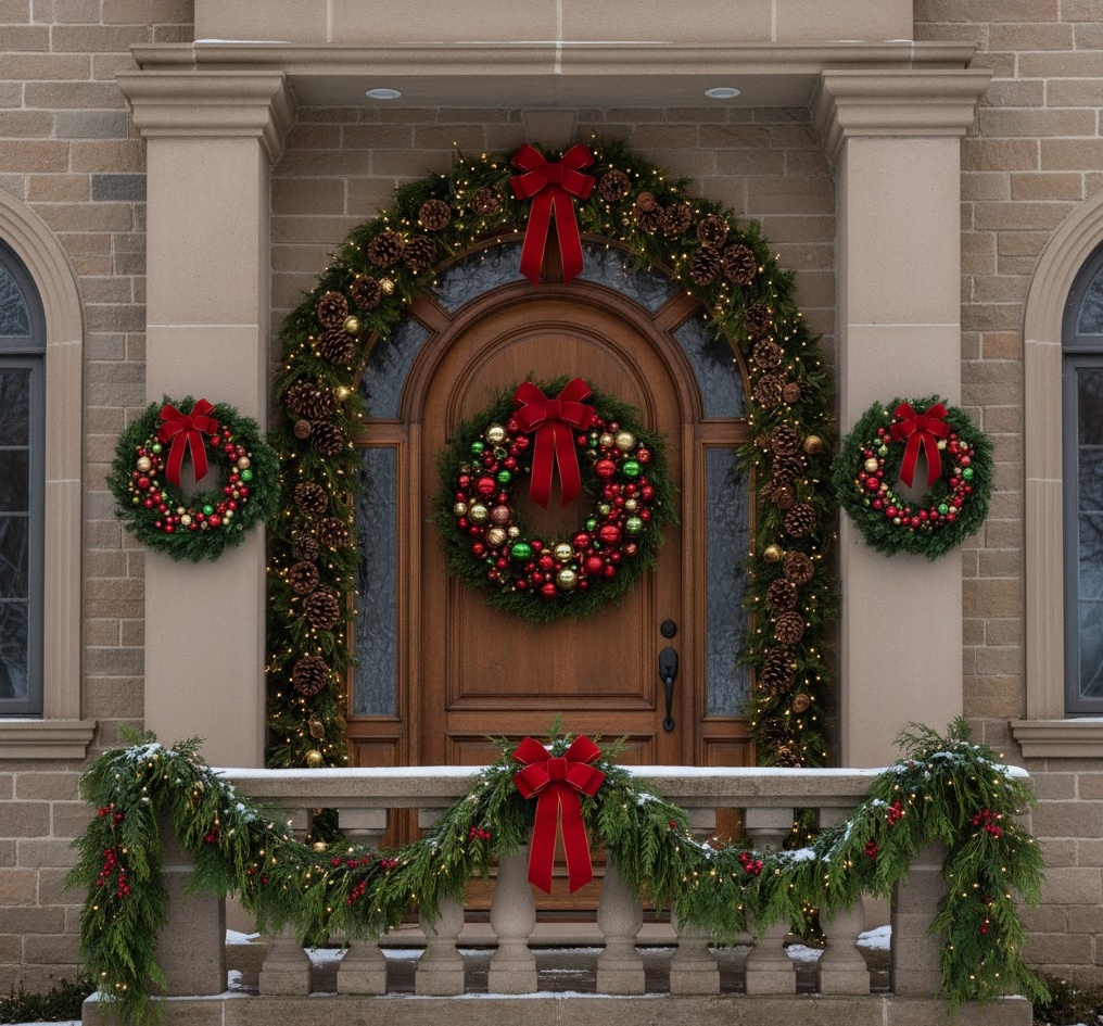 Classic Outdoor Christmas Deco 1761893976