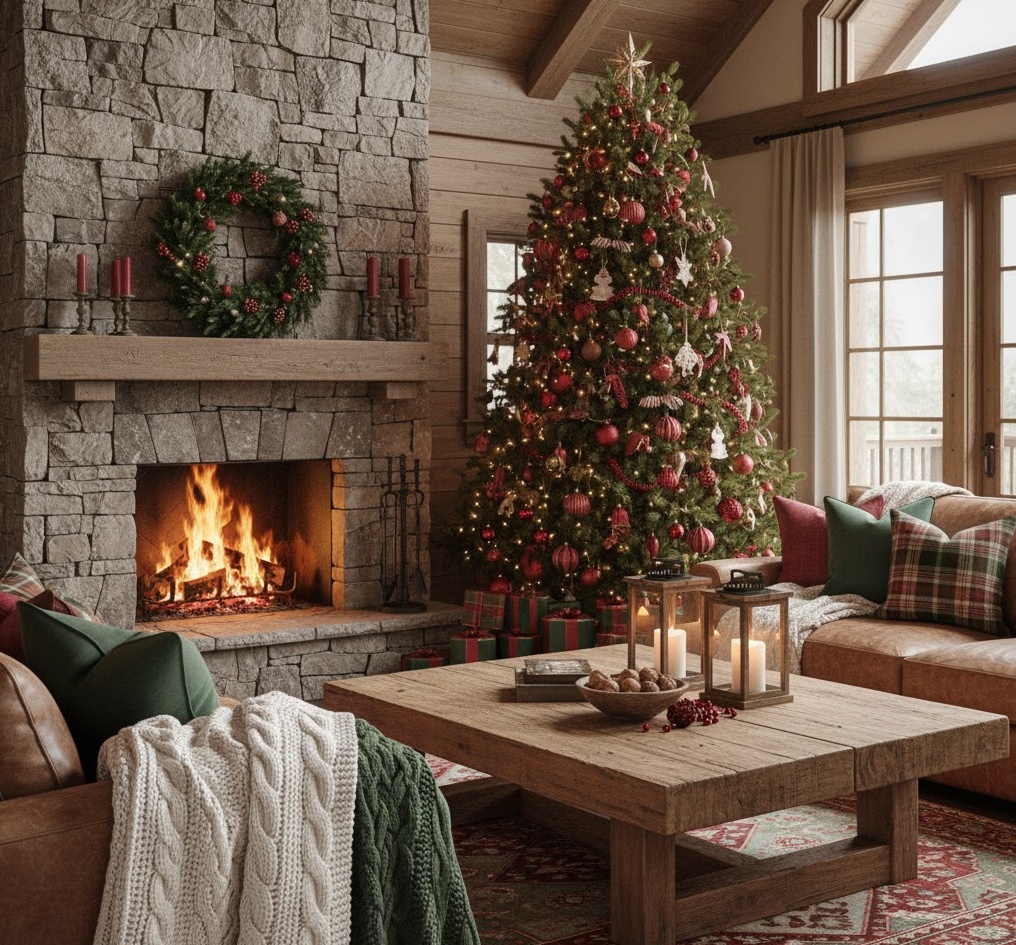 Cozy Cabin Rustic Christmas 1761898032