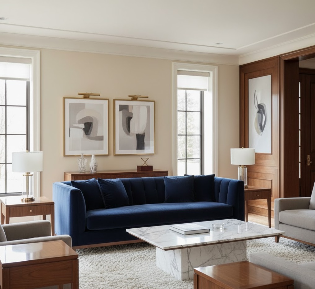 Elegant Farmhouse Living Room 1761803323