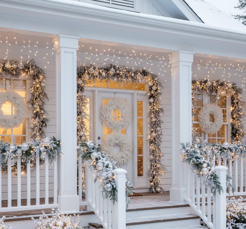 Elegant White Outdoor Christma 1761894816