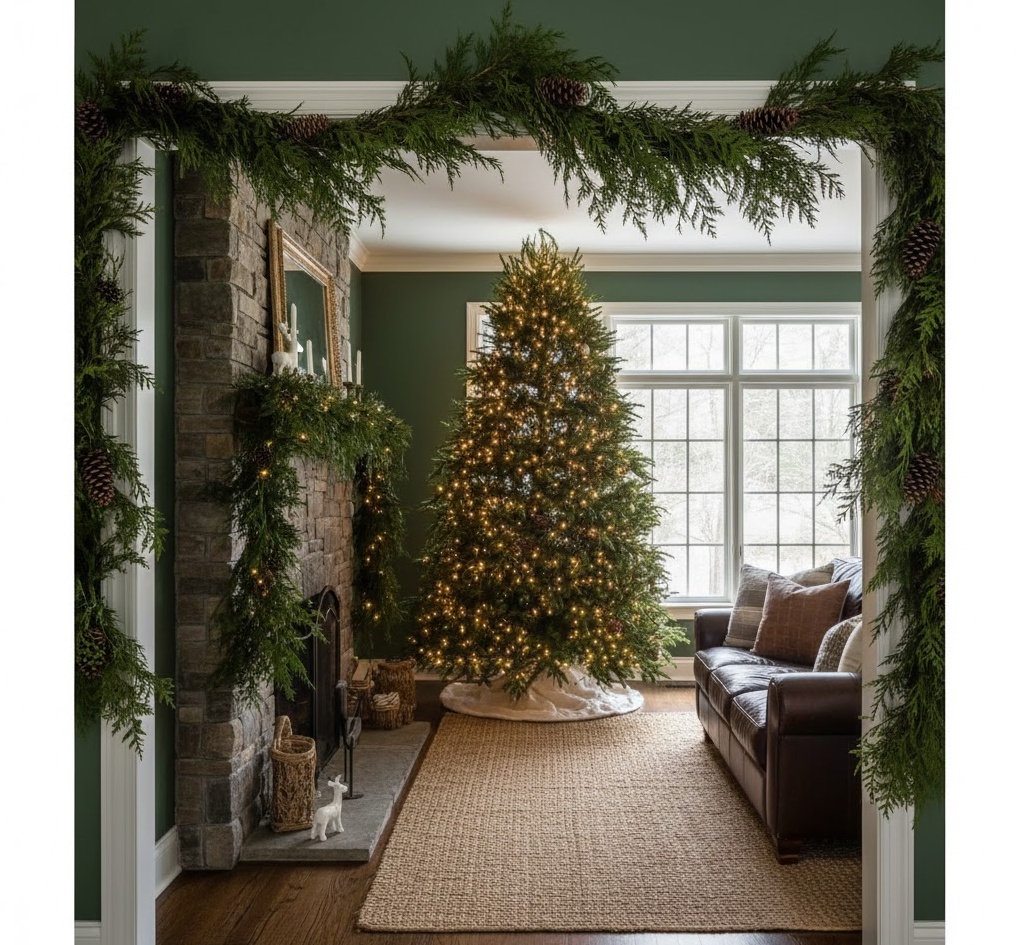 Evergreen Forest Christmas Sty 1761905202