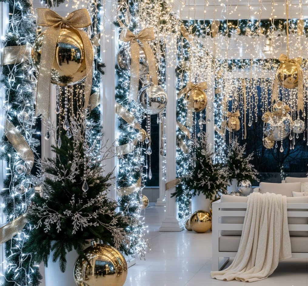 Glamorous Gold Silver Outdoor 1761895304