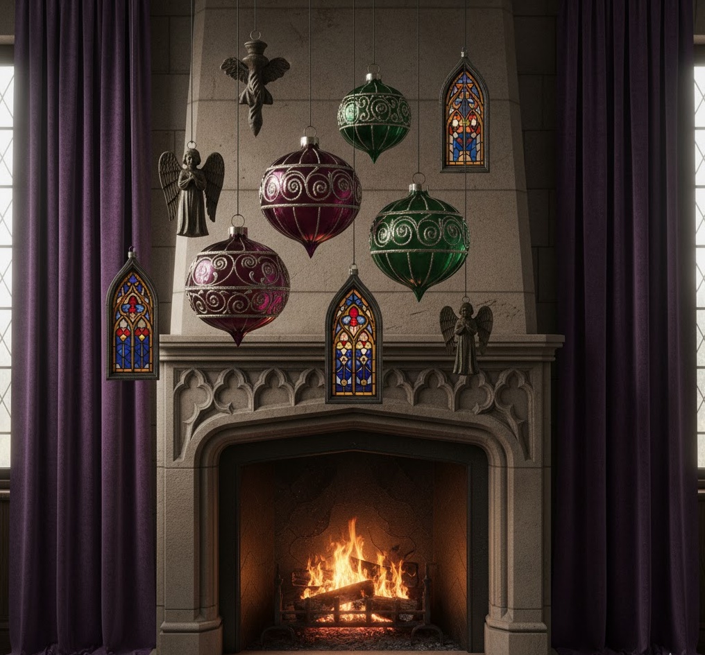 Gothic Revival Vintage Ornamen 1761899998