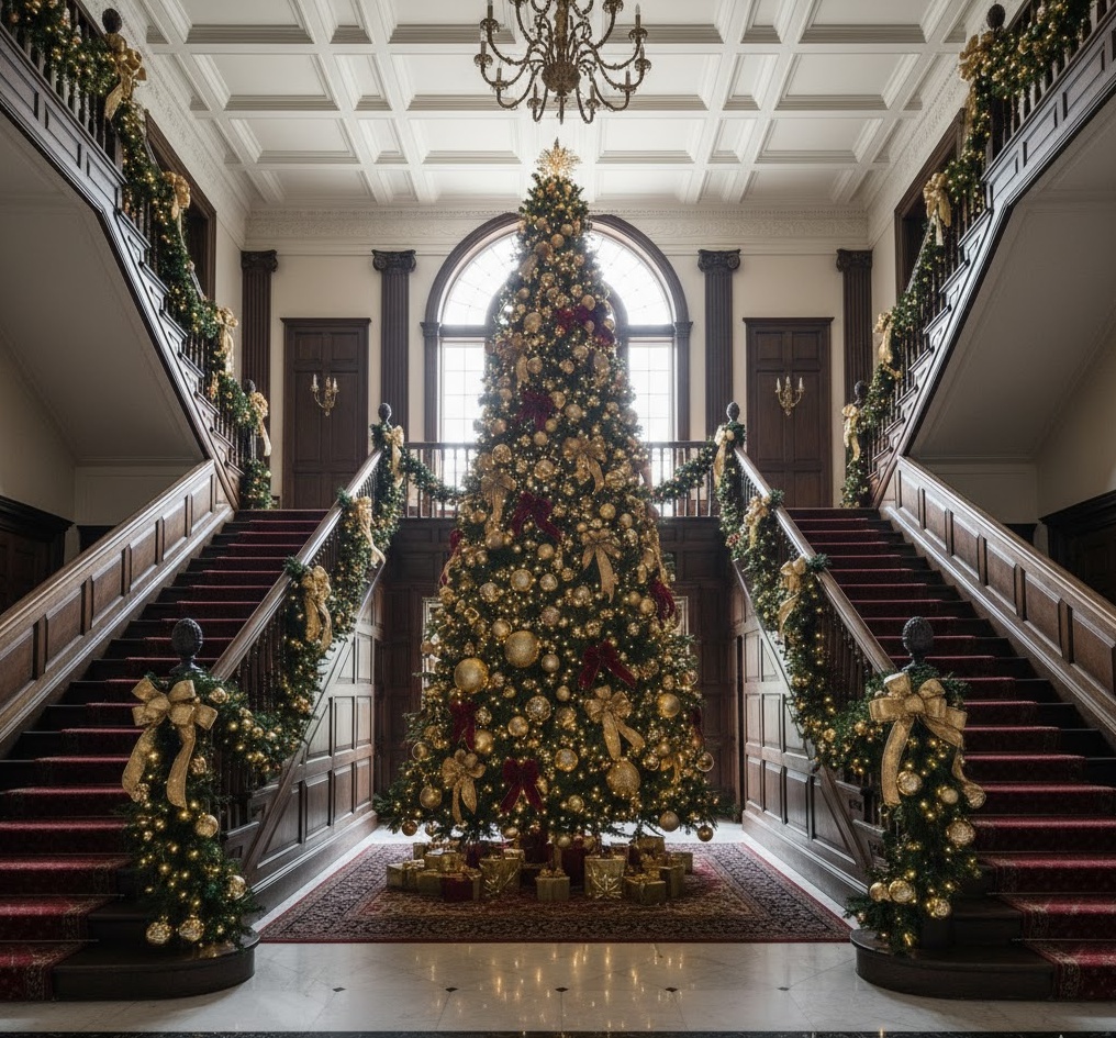 Grand Manor Christmas Interior 1761905000