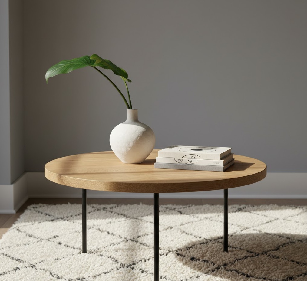 Minimalist Round Coffee Table 1761809463