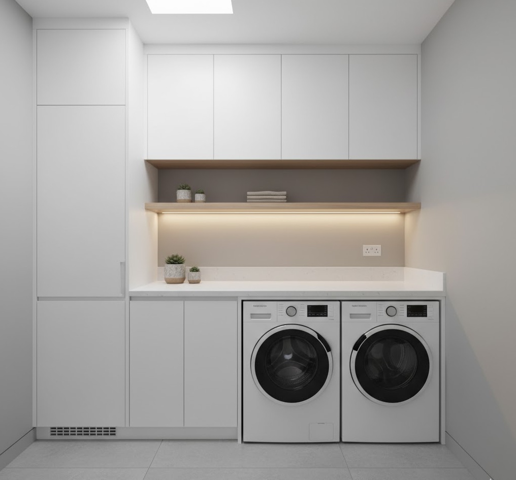 Minimalist Small Laundry Room 1761871134