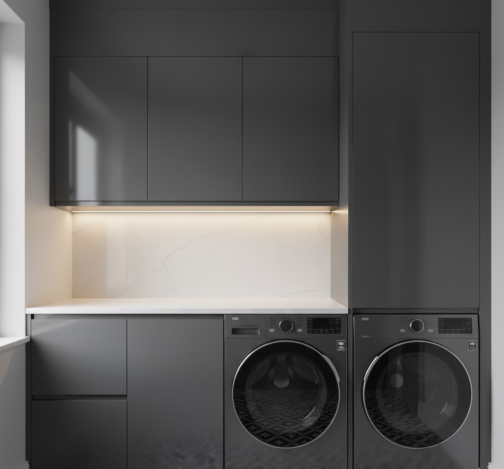Modern Tiny Laundry Space 1761871172