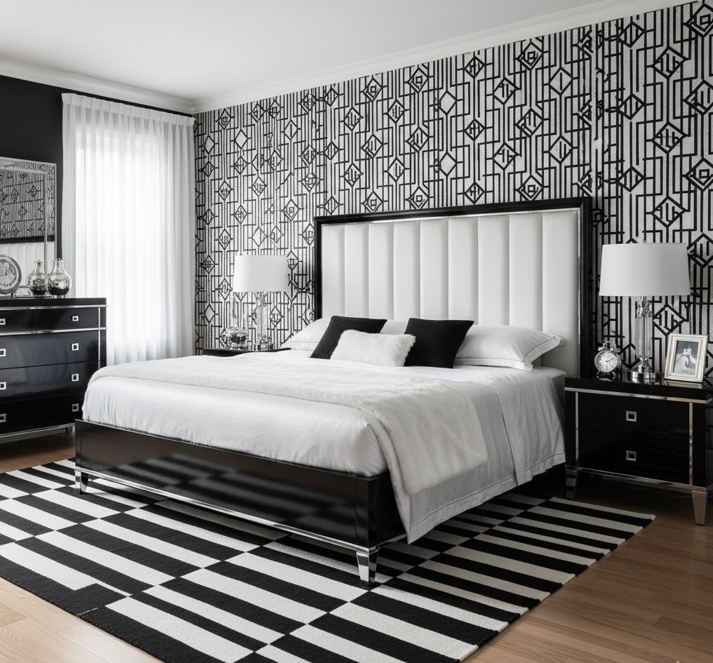 Monochrome Art Deco Sleep 1761873727