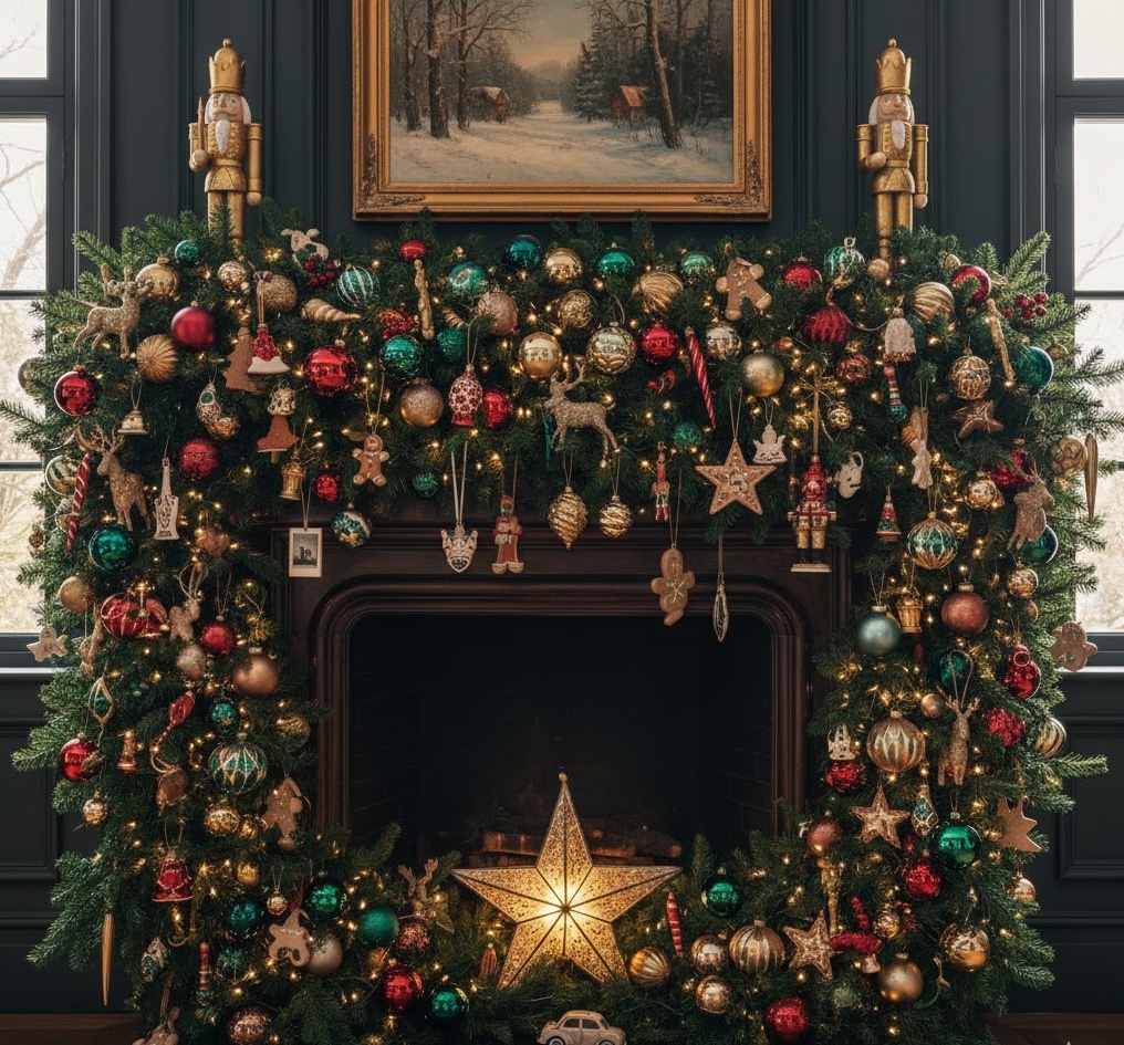 Ornament Rich Mantel Decor 1761892744