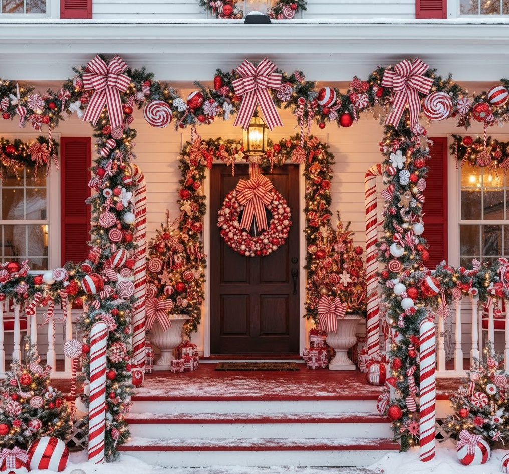 Playful Candy Cane Outdoor 1761895559