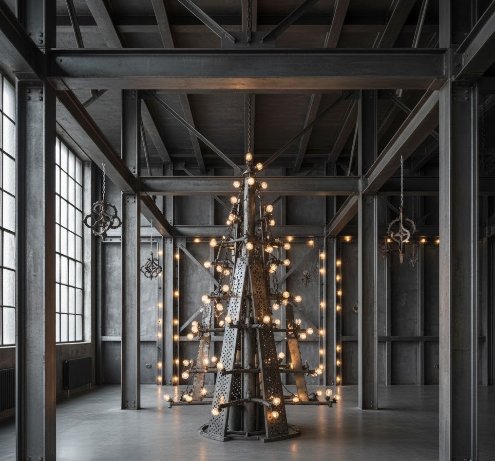 Raw Metal Industrial Christmas 1761908310