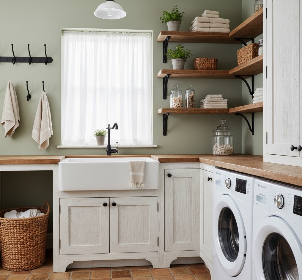 Rustic Country Laundry Storage 1761872114