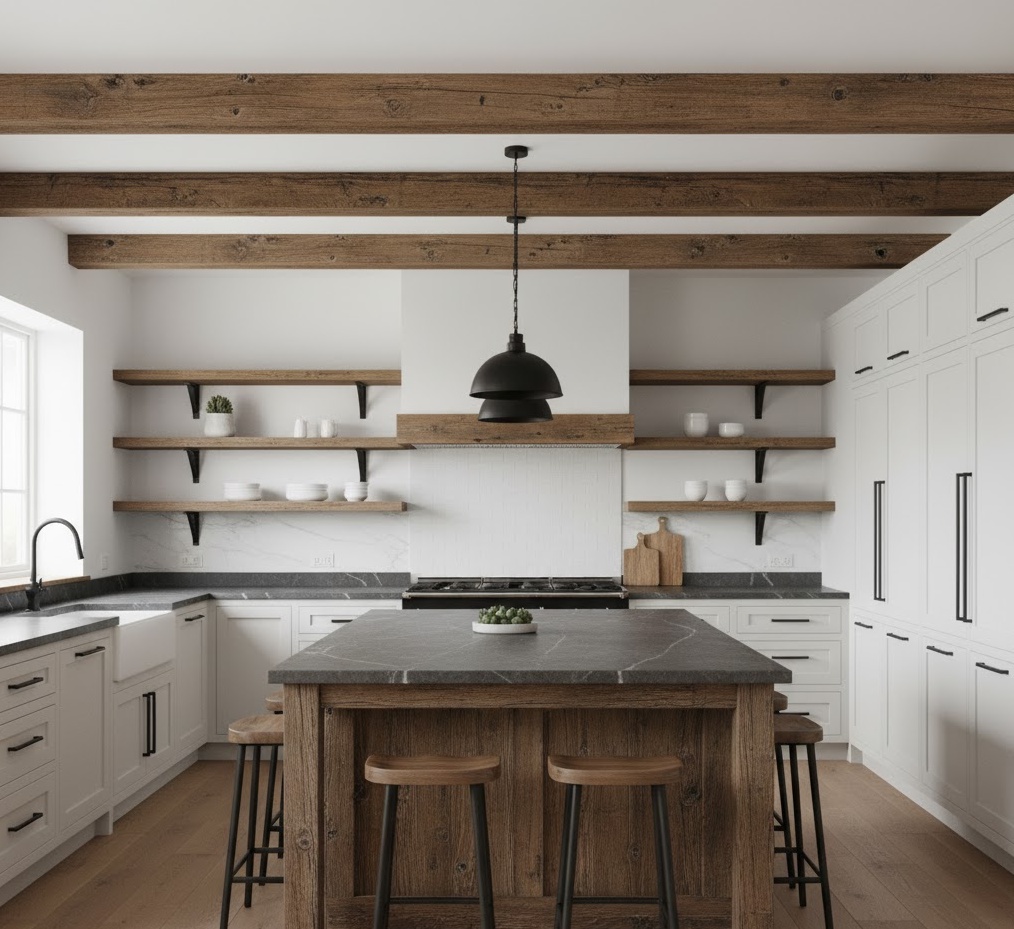 Rustic Modern Farmhouse Kitche 1761798459