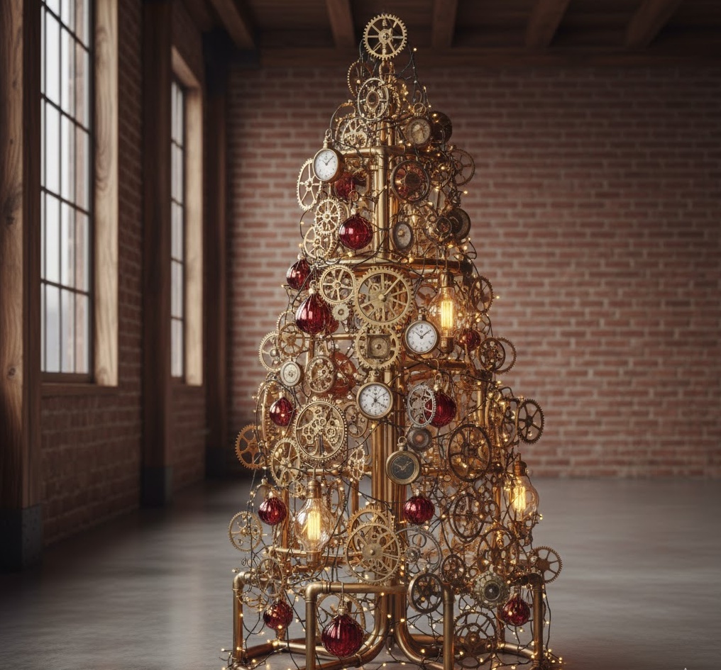 Steampunk Industrial Christmas 1761908425