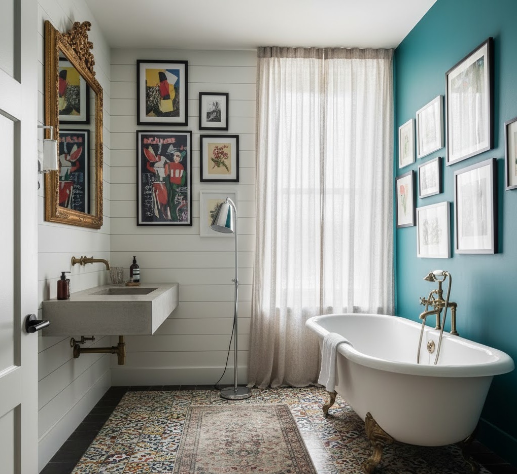 Eclectic Bathroom Design 1761994588