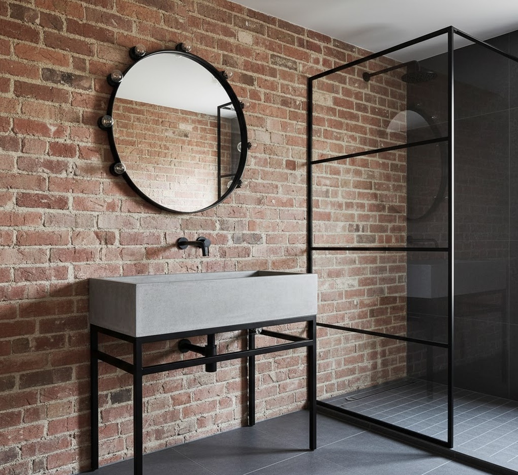 Industrial Chic Bathroom 1761992670