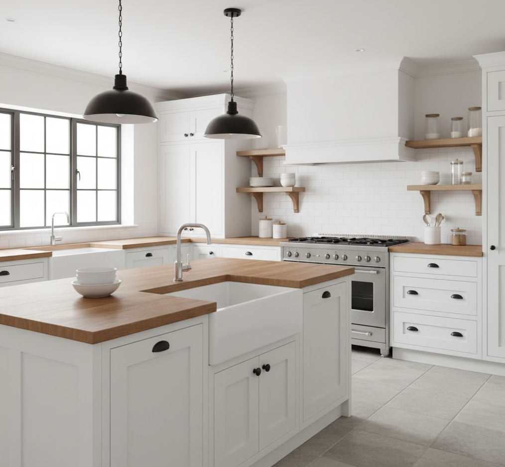 Shaker Farmhouse Kitchen Remod 1762218262