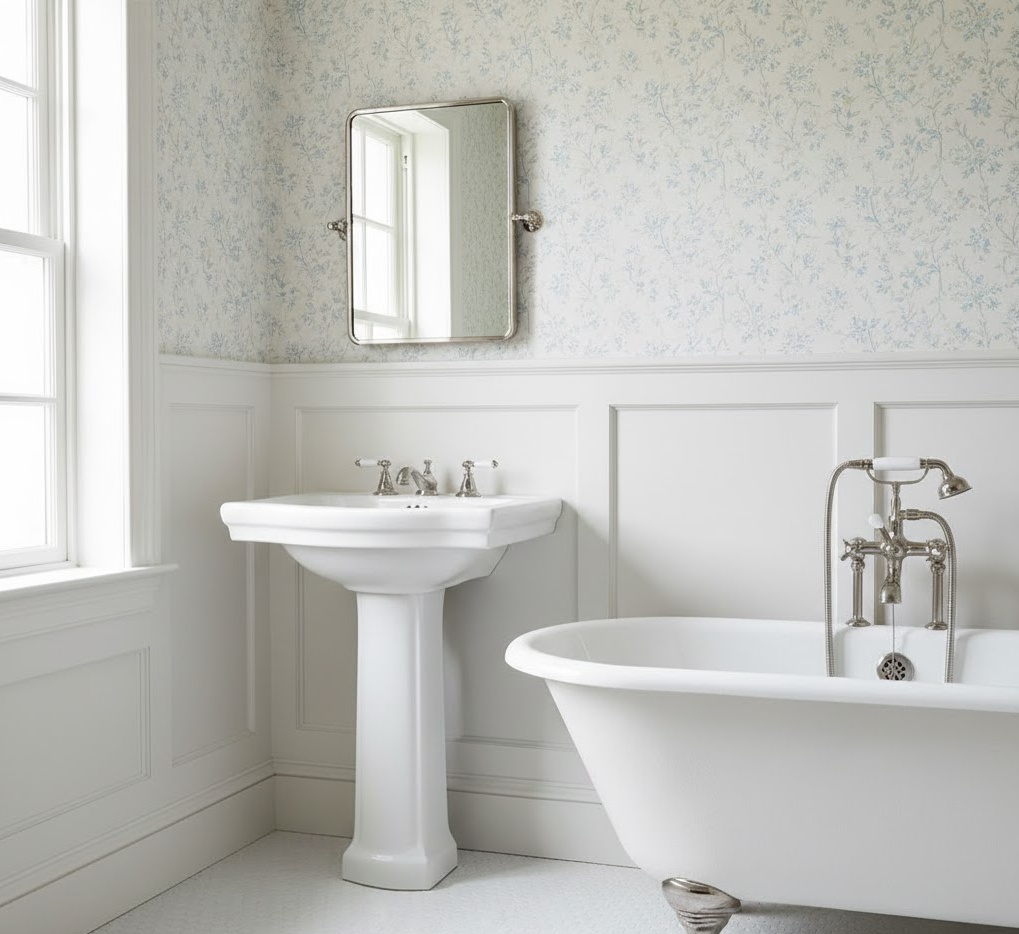 Traditional Small Bathroom Cha 1761961979