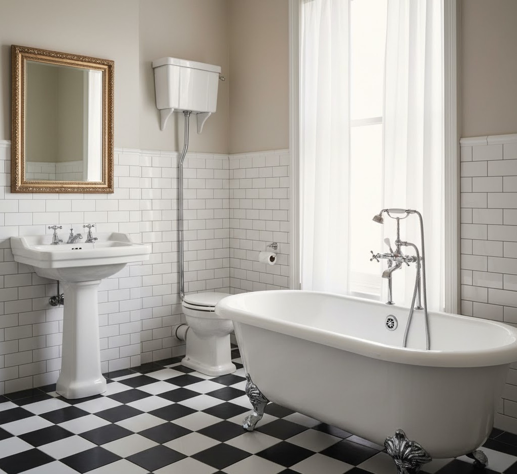 Vintage Inspired Bathroom 1761994327